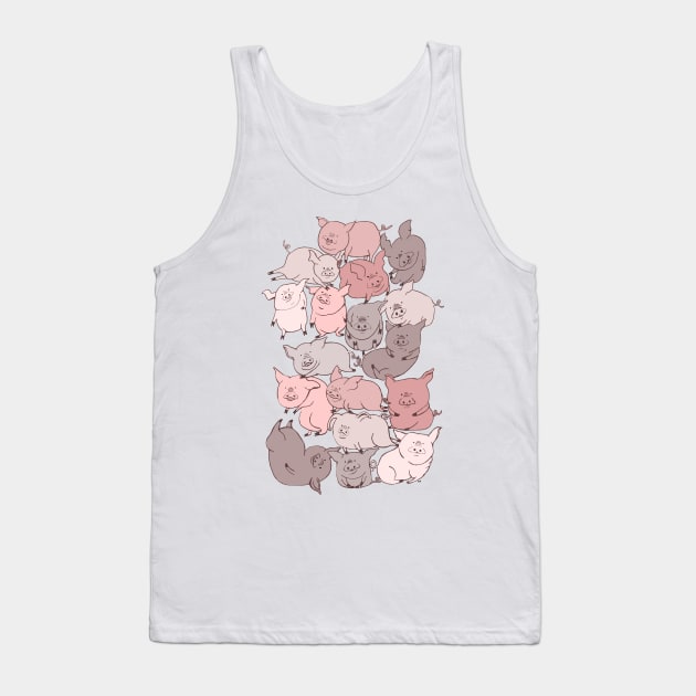 Pigs Tank Top by msmart